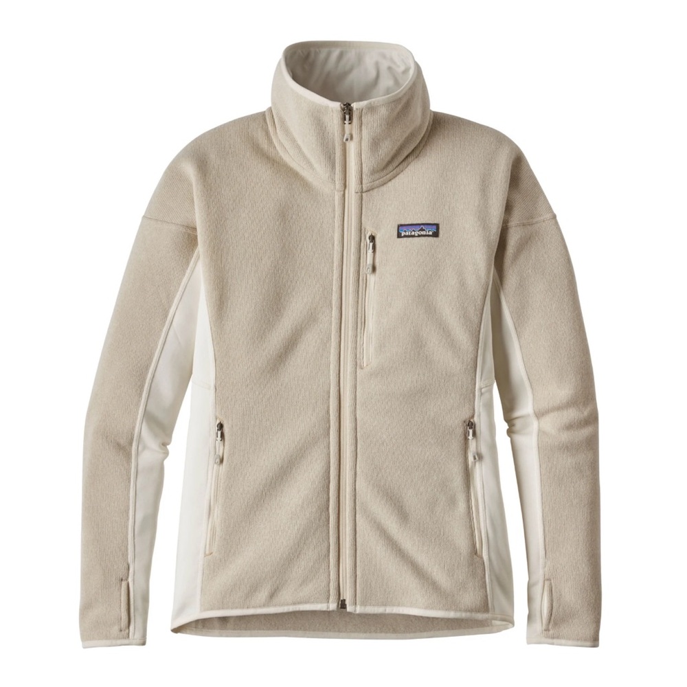 Patagonia Tan and Cream Ski Jacket